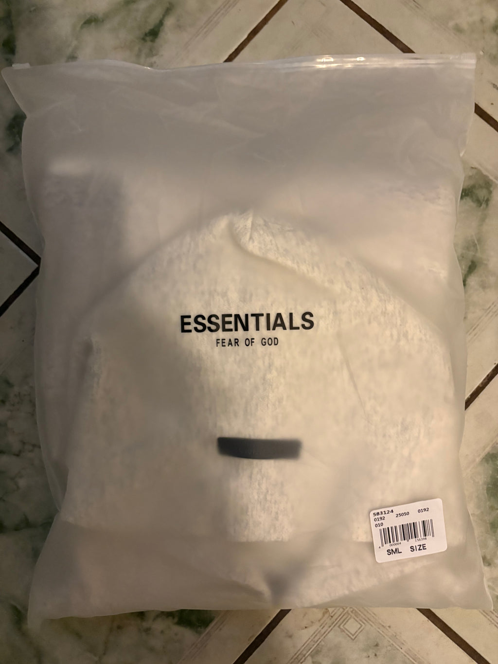 essentials fleece hoodie