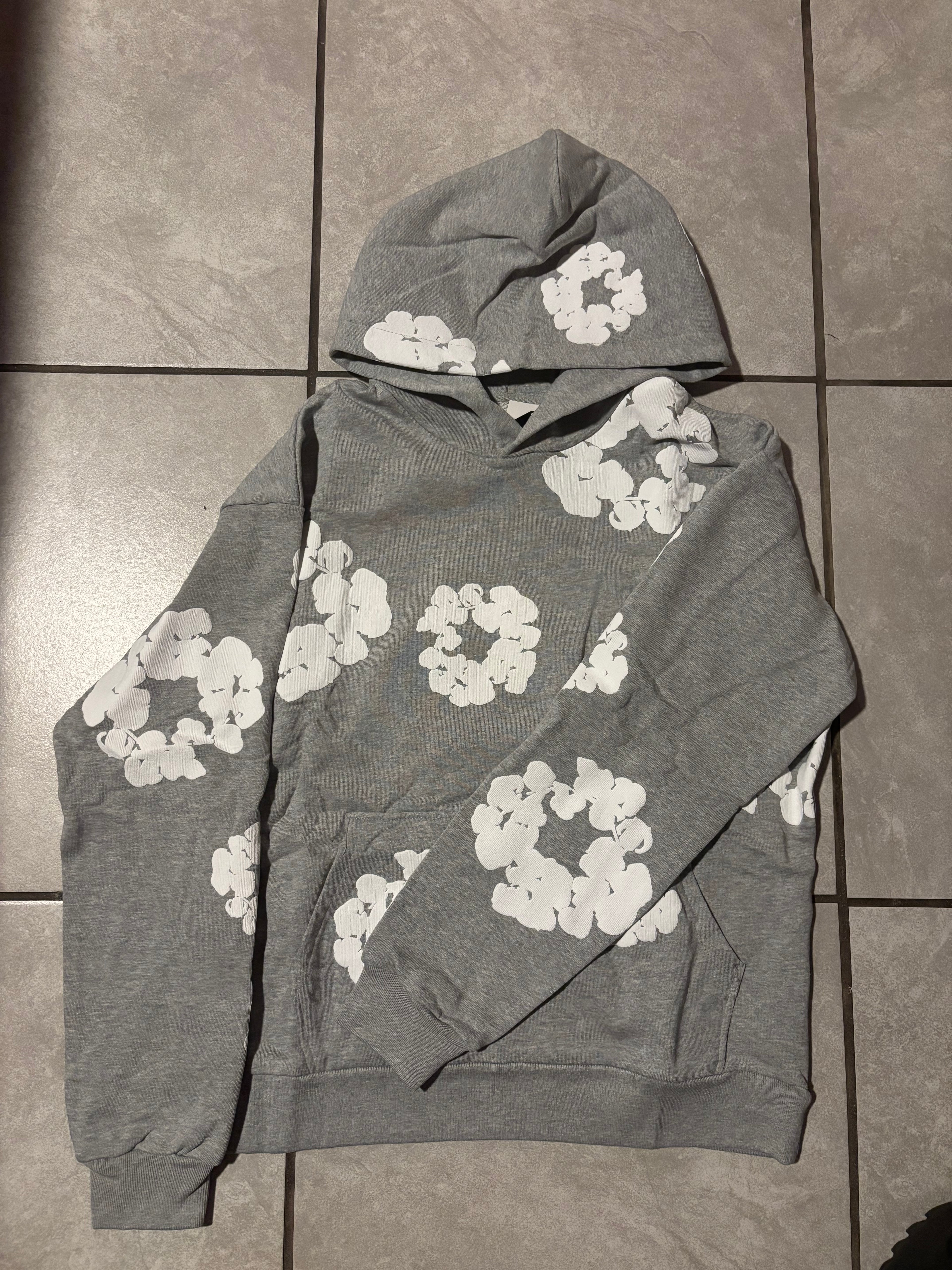 Grey Denim Tears Hoodie