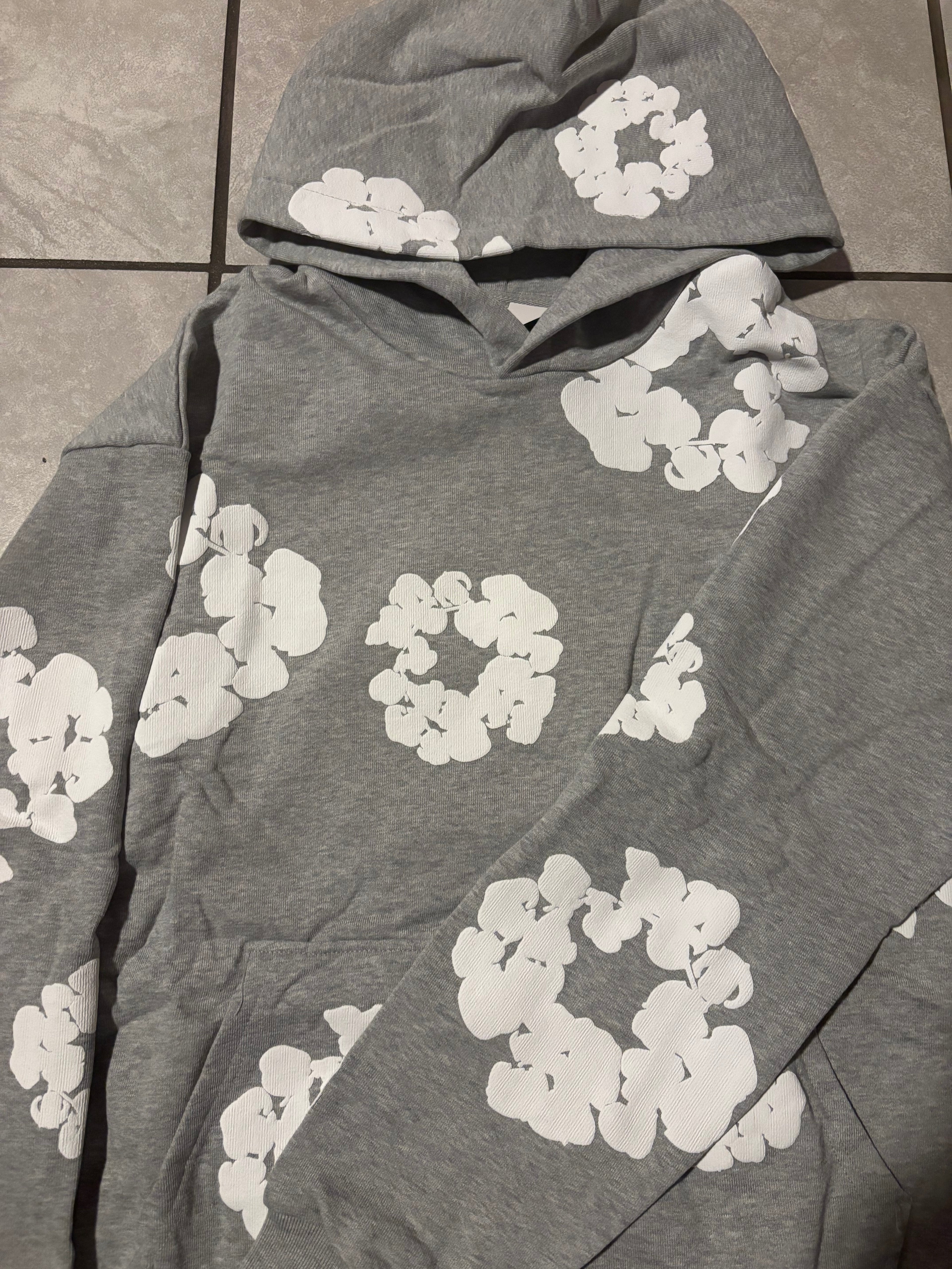 Grey Denim Tears Hoodie